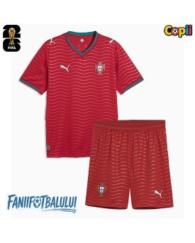 Portugalia Echipament de Fotbal Replică Mondial 2026 Copii Acasa (+ Șorturi)